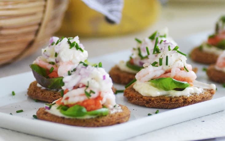 Påsk-snittar med kavring & stenbitsrom - Recept | Pågen